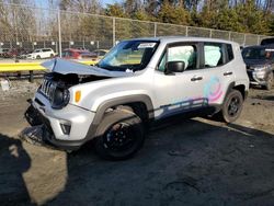 Jeep Renegade salvage cars for sale: 2021 Jeep Renegade Sport