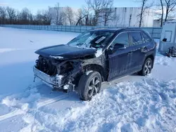 Salvage cars for sale from Copart Central Square, NY: 2021 Toyota Rav4 Prime SE