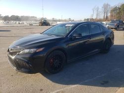 Salvage cars for sale at Dunn, NC auction: 2022 Toyota Camry SE