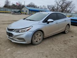 Salvage cars for sale at Wichita, KS auction: 2018 Chevrolet Cruze LS