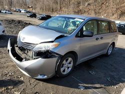 Salvage cars for sale from Copart Marlboro, NY: 2011 Toyota Sienna