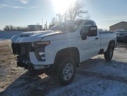 Salvage cars for sale from Copart Central Square, NY: 2022 Chevrolet Silverado K2500 Heavy Duty