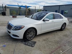 Salvage cars for sale at Arcadia, FL auction: 2017 Mercedes-Benz S 550 4matic