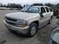 Chevrolet Suburban salvage cars for sale: 2005 Chevrolet Suburban C1500