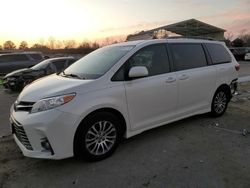 Salvage cars for sale from Copart Florence, MS: 2018 Toyota Sienna XLE