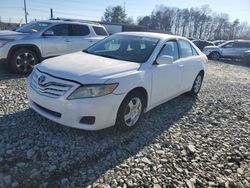 Salvage cars for sale from Copart Mebane, NC: 2011 Toyota Camry Base