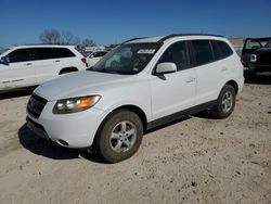 Salvage cars for sale from Copart Haslet, TX: 2008 Hyundai Santa FE GLS