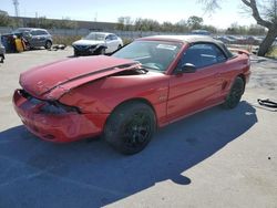 Salvage cars for sale from Copart Orlando, FL: 1998 Ford Mustang GT