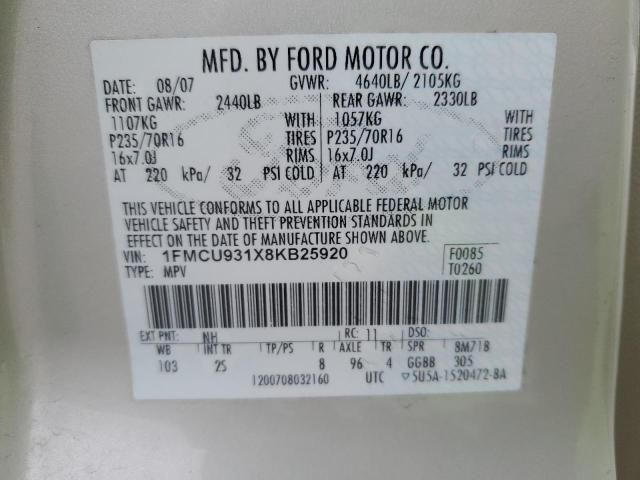 2008 Ford Escape XLT