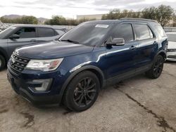 Vehiculos salvage en venta de Copart Las Vegas, NV: 2017 Ford Explorer XLT