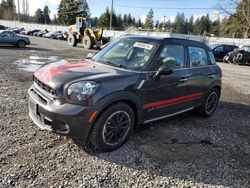 Salvage cars for sale from Copart Graham, WA: 2016 Mini Cooper S Countryman