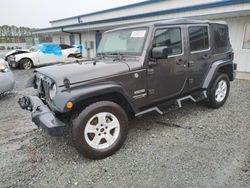 Jeep salvage cars for sale: 2018 Jeep Wrangler Unlimited Sport