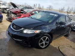 Salvage cars for sale at Bridgeton, MO auction: 2015 Honda Civic SE