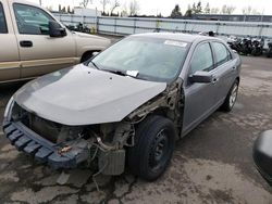 Salvage cars for sale from Copart Woodburn, OR: 2011 Ford Fusion SE