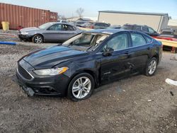 Salvage cars for sale at Hueytown, AL auction: 2018 Ford Fusion SE Hybrid