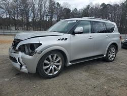 Infiniti QX56 salvage cars for sale: 2012 Infiniti QX56