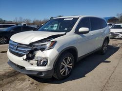 Salvage cars for sale at Florence, MS auction: 2017 Honda Pilot Exln