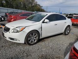 Buick Regal Premium salvage cars for sale: 2013 Buick Regal Premium