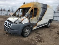 Salvage cars for sale from Copart Ontario Auction, ON: 2016 Dodge RAM Promaster 2500 2500 High