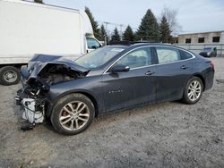 Salvage cars for sale at Albany, NY auction: 2018 Chevrolet Malibu LT