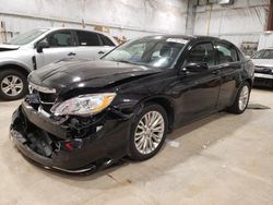 Salvage cars for sale at Milwaukee, WI auction: 2012 Chrysler 200 LX