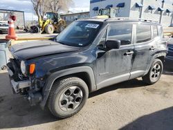 Jeep salvage cars for sale: 2017 Jeep Renegade Sport