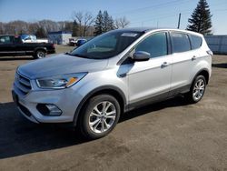 Salvage cars for sale at Ham Lake, MN auction: 2017 Ford Escape SE