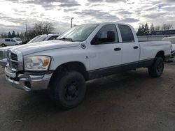 Salvage cars for sale from Copart Woodburn, OR: 2008 Dodge RAM 2500 ST