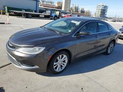 Salvage cars for sale from Copart New Orleans, LA: 2015 Chrysler 200 Limited