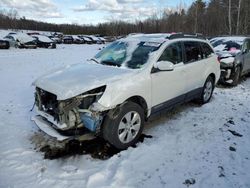 Salvage cars for sale from Copart Candia, NH: 2010 Subaru Outback 2.5I Limited