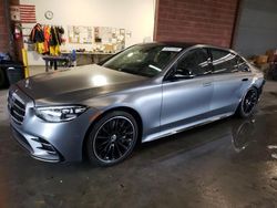 Salvage cars for sale at Sun Valley, CA auction: 2023 Mercedes-Benz S 500 4matic