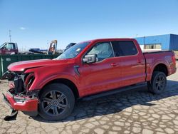 Salvage cars for sale from Copart Woodhaven, MI: 2022 Ford F150 Supercrew