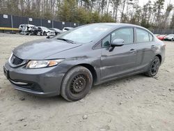 Honda salvage cars for sale: 2013 Honda Civic LX