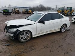 Salvage cars for sale at Hillsborough, NJ auction: 2014 Mercedes-Benz C 300 4matic