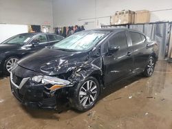 Salvage cars for sale at Elgin, IL auction: 2021 Nissan Versa SV
