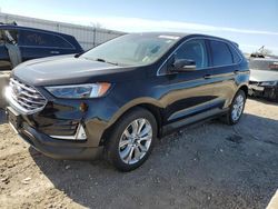 Salvage cars for sale at Kansas City, KS auction: 2019 Ford Edge Titanium