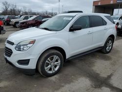 Salvage cars for sale at Fort Wayne, IN auction: 2017 Chevrolet Equinox LS
