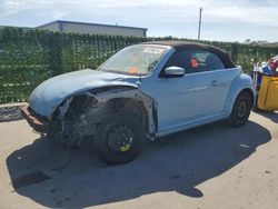 Salvage cars for sale from Copart Orlando, FL: 2015 Volkswagen Beetle 1.8T