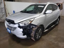 Salvage cars for sale at Elgin, IL auction: 2014 Hyundai Tucson GLS