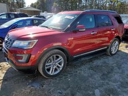 Salvage cars for sale at Seaford, DE auction: 2017 Ford Explorer Limited