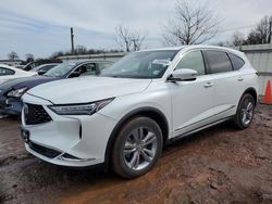 Salvage cars for sale at Hillsborough, NJ auction: 2022 Acura MDX