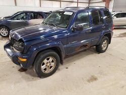 Salvage cars for sale at Lansing, MI auction: 2002 Jeep Liberty Limited