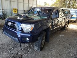 Salvage cars for sale from Copart Midway, FL: 2013 Toyota Tacoma Double Cab Long BED