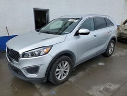 Salvage cars for sale at Farr West, UT auction: 2017 KIA Sorento LX