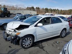 Toyota salvage cars for sale: 2012 Toyota Corolla Base