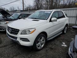 Salvage cars for sale from Copart New Britain, CT: 2015 Mercedes-Benz ML 350 4matic