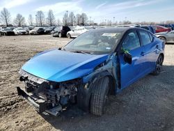 Nissan salvage cars for sale: 2021 Nissan Sentra SR