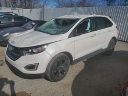 Salvage cars for sale at Bridgeton, MO auction: 2018 Ford Edge SEL