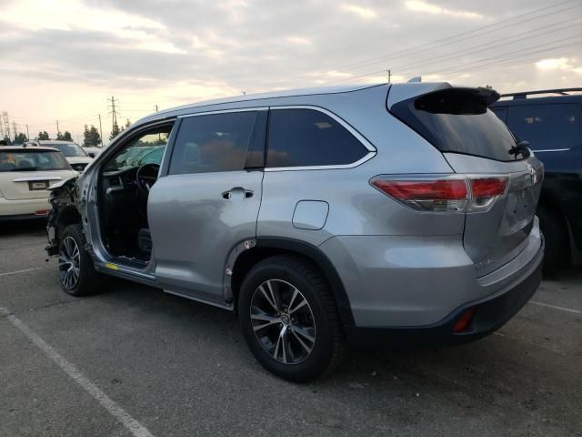 2016 Toyota Highlander XLE