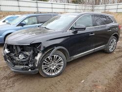 Vehiculos salvage en venta de Copart Davison, MI: 2016 Lincoln MKX Reserve